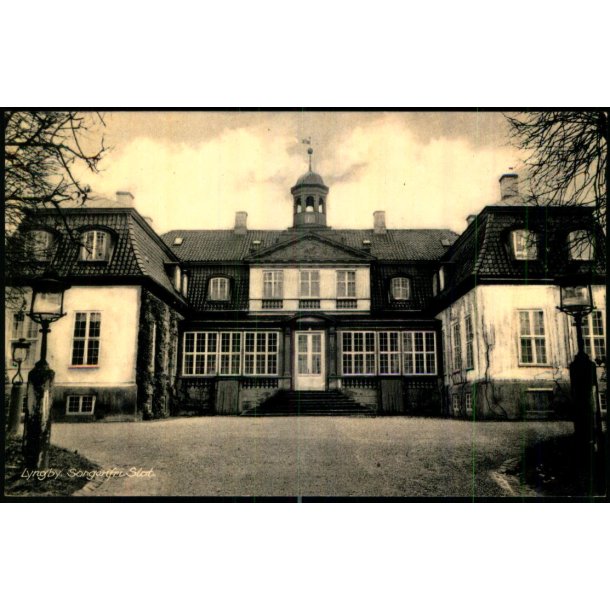 Lyngby - Sorgenfri Slot - Rudolf Olsen 11243 - Ubrugt - Har v�ret kl�bet op !