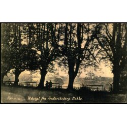 Kbenhavn - Udsigt fra Frederiksberg Bakke - u/n - Brugt - Lille rift !