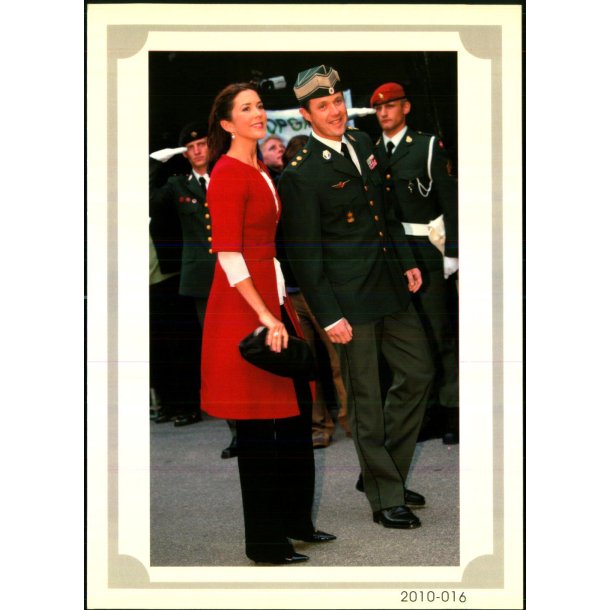 Kronprinseparret - dkroyalpress 016 - 13x18 cm. - Ubrugt