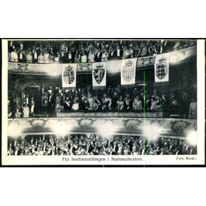 Fra Festforestillingen i Nationalteateret - Oppi u/n - Ubrugt 