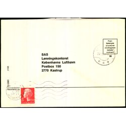 Efterporto - Brev fra Kbenhavn  28 - 9 - 1981 - Efterporto 160 re