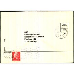 Efterporto - Brev fra Kbenhavn  28 - 9 - 1981 - Efterporto 160 re