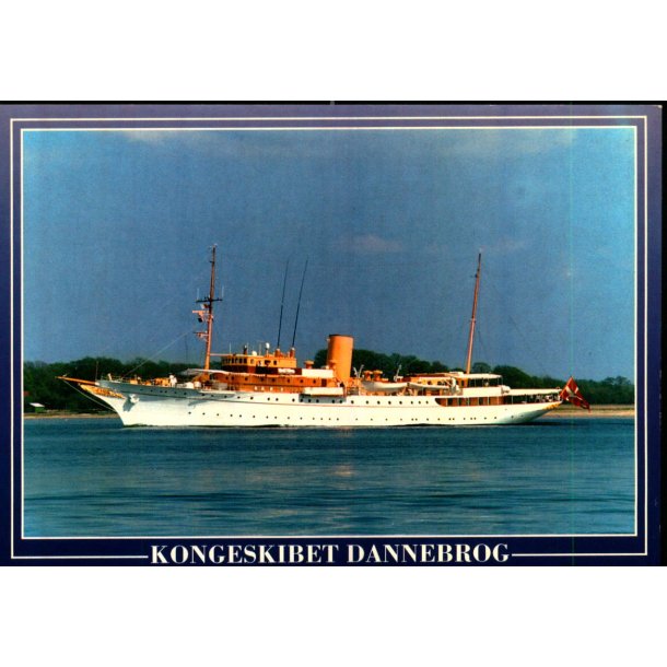 Kongeskibet Dannebrog - Niemann 1254/98 - Ubrugt
