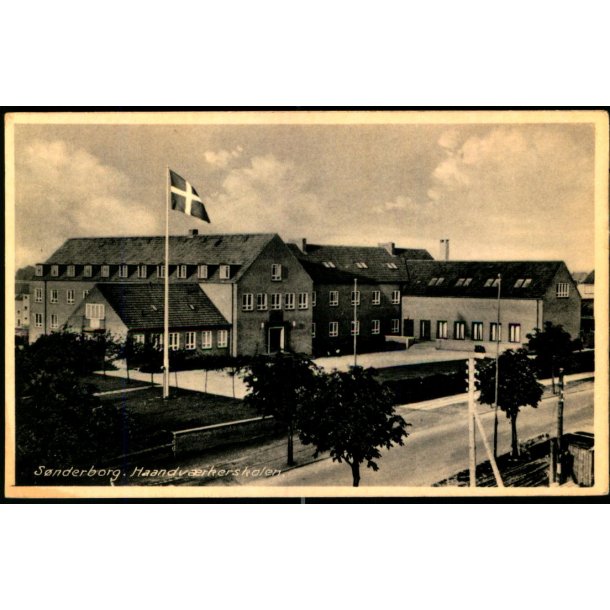 S�nderborg - Haandv�rkerskolen - Rudolf Olsen 7818 - Ubrugt