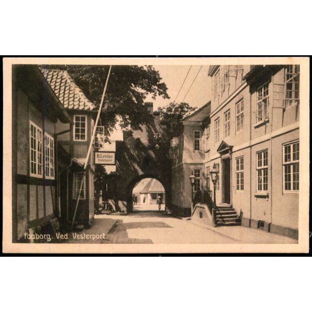 Faaborg - Ved Vesterport  - F.C. Alstr�ms Bogh. 56793 - Ubrugt