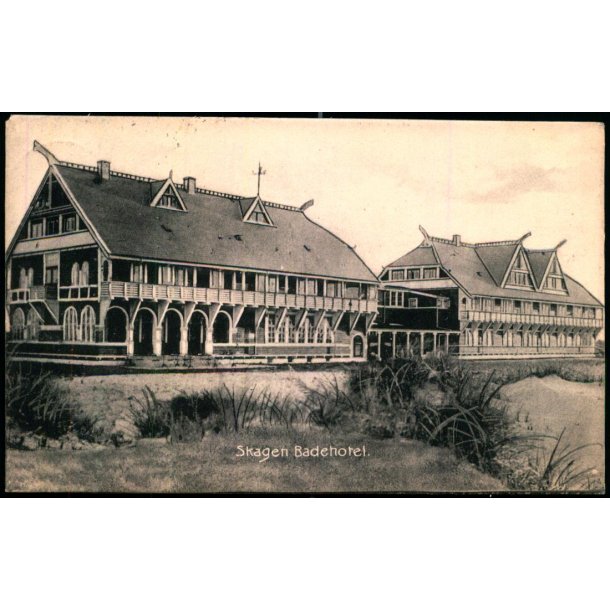 Skagen - Badehotellet -  Lauris Schjeldes Bogh. 5266 - Brugt - Svagt hjrne !