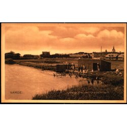 Varde - Udsigt fra Jernbanebroen - Stender 15964 - Ubrugt