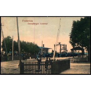 Fredericia - Dampfrgen kommer - H.C. Wenk u/n - Brugt