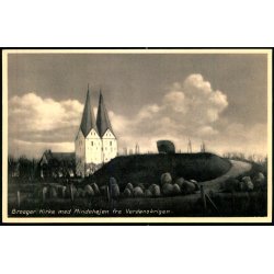 Broager - Kirke med Mindeh�jen fra Verdenskrigen - Stender  S. 64 - Ubrugt