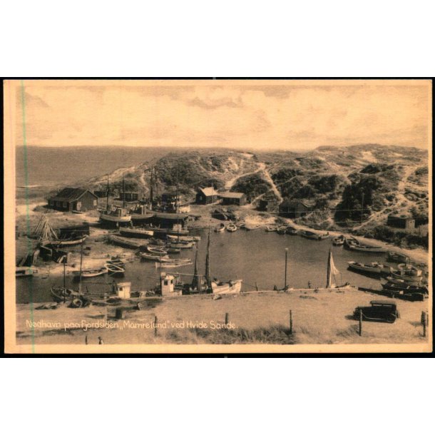 N�dhavn paa Fjordsiden "Mamrelund" ved Hvide Sande - A. Kruse 87277 - Ubrugt