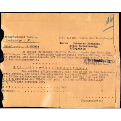 Censurbrev fra Tyskland til Altona  ? 39 -