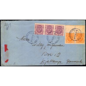 Censurbrev fra Sverige  18 -7  - 42 - Til  Danmark