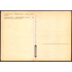 Kbenhavn - Amalienborg - Garden i Gallauniform - Dancolor 23 - Ubrugt