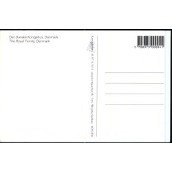 Det danske Kongehus - Kortgrden KON 004 - Ubrugt