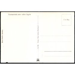 Viermast Bark unter Vollen Segeln - Hans Andreas 581 - Ubrugt