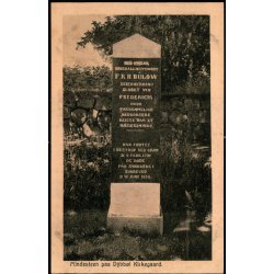 Mindesteen paa Dybb�l Krikegaard - Fr. Biehl u/n - Ubrugt