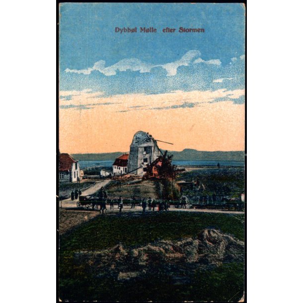 Dybb�l-M�lle efter Stormen - Carl C. Biehl 3613 - Ubrugt
