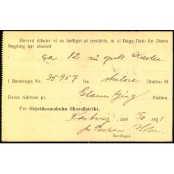 ALLINGEMAGLE p Brevkort