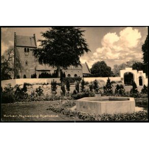 Kirken - Nyk�bing Sj. - G. Rasmussens Bogh. 98093 - Ubrugt