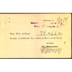 Th. Haagensen  - Kbh.S  - u/n - Brugt.