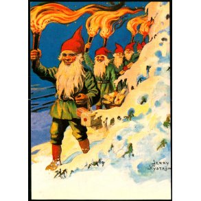  Jenny Nystrm - God Jul - Gott Nytt r - Eliasson 65196 - Brugt