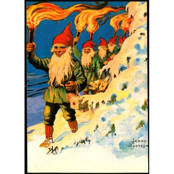  Jenny Nystrm - God Jul - Gott Nytt r - Eliasson 65196 - Brugt