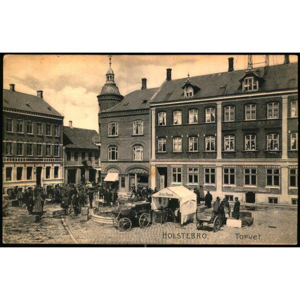 Holstebro - Torvet - C. St. 4073 - Brugt