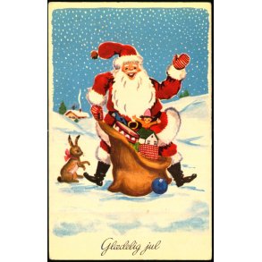 K.V. Larsen - Gldelig Jul - Serie 120 - Ubrugt