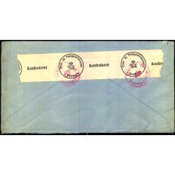 Censurbrev fra Sverige  18 -7  - 42 - Til  Danmark