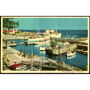 Bornholm - Parti fra Gudhjem Havn - K. Witt-Mller 190 - Brugt