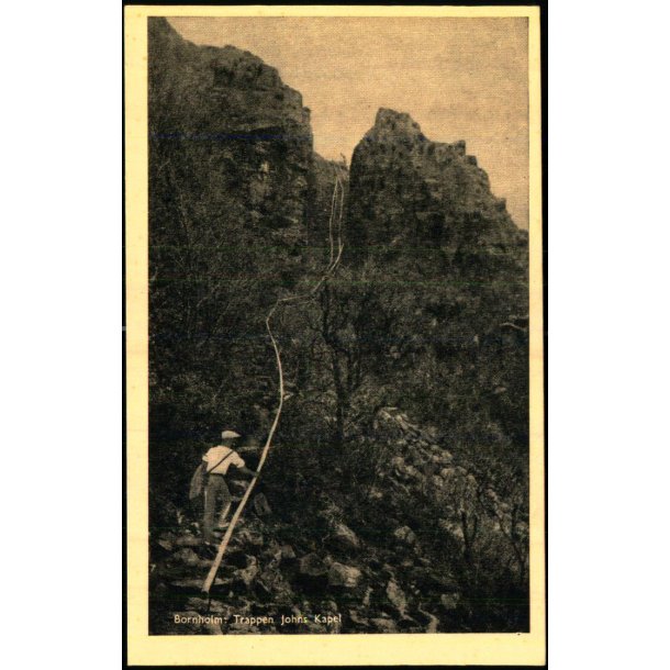 Bornholm - Trappen - Johns Kapel - K.H. Olsen 401 - Brugt