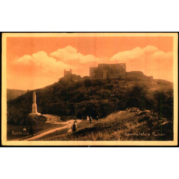 Bornholm - Hammershus Ruiner - Frits Srensens Bogh. 2569 - Brugt