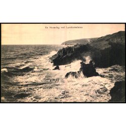 En Stormdag ved L�vehovederne - H.P. Jacobsen 16 - Ubrugt