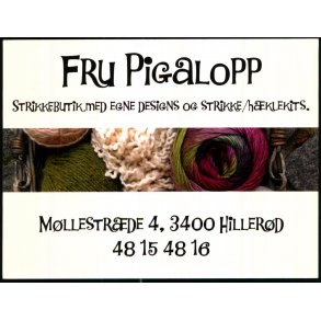Fru Pigalopp - Mllestrde - Hillerd  - u/n - Ubrugt