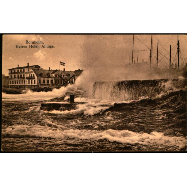 Bornholm - Hjers Hotel -  Allinge - Frits Srensens Bogh. 623