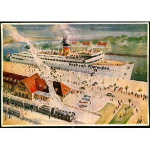 Ostpreussen - P 45 - Brugt