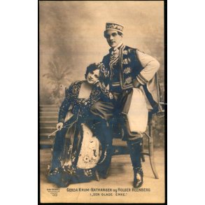 Gerda Krum-Nathansen og Holger Reenberg - Den glade Enke - Alex Vincent 469 - Brugt