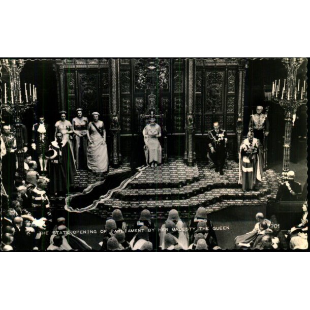 State Opening  - Dronning Elizabeth II - Prins Philip - Ubrugt