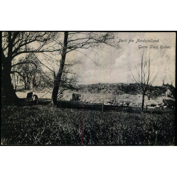 Parti fra Nordsjlland - Gurre Slots Ruiner - C.S.F. u/n - Ubrugt