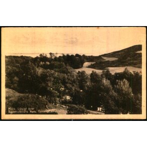 Mols - Udsigt over Badehotellets Park - Femm�ller - Ebeltoft Bogh. u/n - Ubrugt