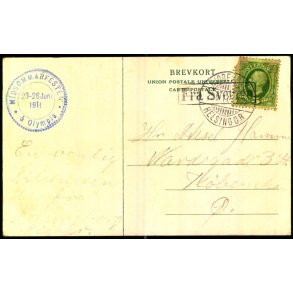 Fra Sveriege i Ramme - Postkort 25 - 01- 11 - Til Kbenhavn 