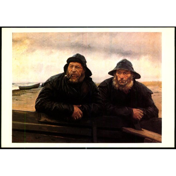 M. Anker - To Fiskere - Skagen Museum 16 - Ubrugt