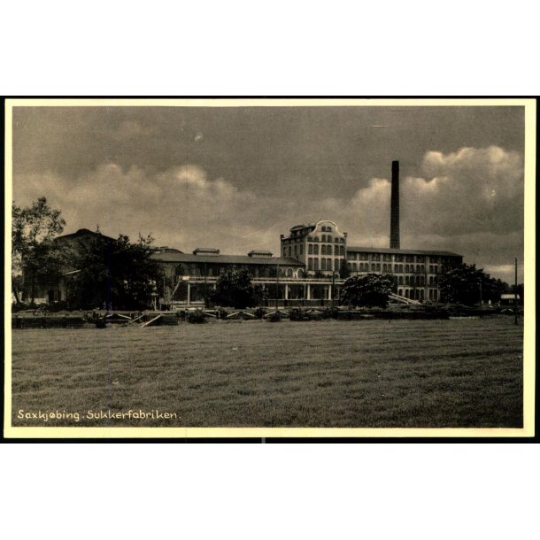 Saxk�bing - Sukkerfabriken - Thanning Steffensens Bogh. 91888 - Ubrugt