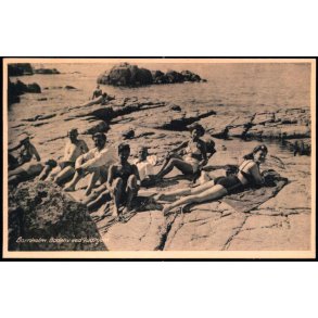 Bornholm - Badeliv ved Gudhjem - Karl H. Olsens Bogh. 254 - Ubrugt