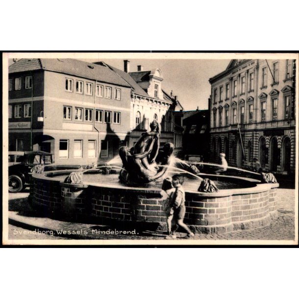 Svendborg - Wessels Mindebrnd - Banegrdskiosken  93593- Ubrugt