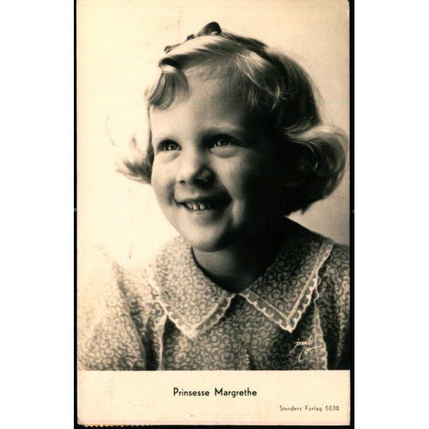 Prinsesse Margrethe. - Stender 5030 - Brugt