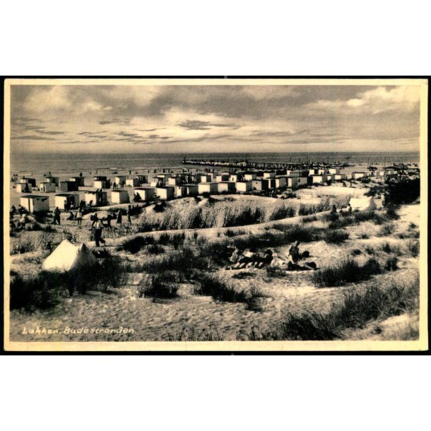 Lkken - Badestranden  - Th. Grnborgs Bogh. 88082 - Brugt