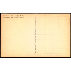 K�benhavn - Det Kgl. Theater - John Meinckes Kunstforlag 966