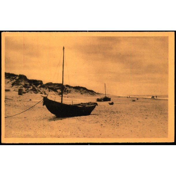 Ringk�bing - S�ndervig Strand - Bollerups Bogh. 67714 - Ubrugt