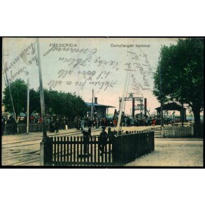 Fredericia - Dampfrgen kommer - H.C. Wenk u/n - Brugt